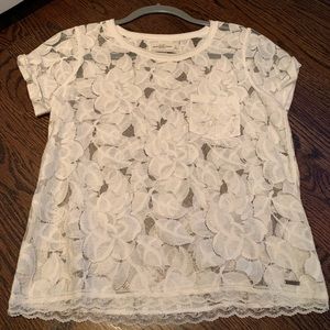 Lace T-shirt